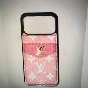 Elegant Pink Monogram Phone Case